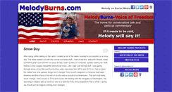 Desktop Screenshot of melodyburns.com